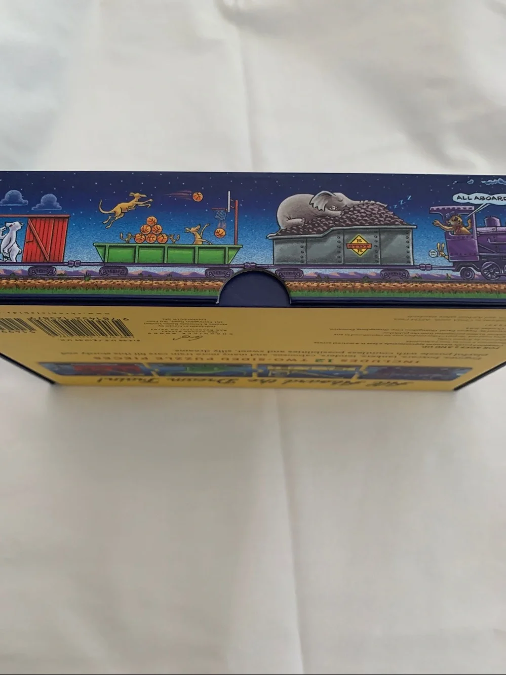 Steam Train, Dream Train Puzzle - Blue/Red